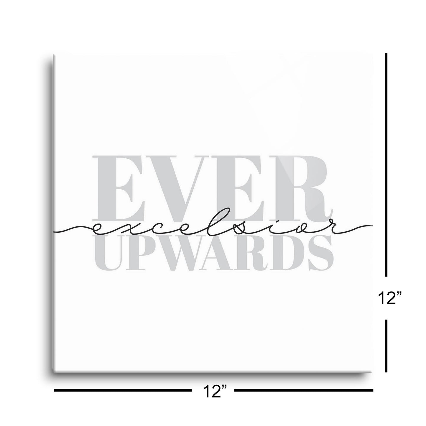 Minimalistic B&W New York Quip Excelsior | Hi-Def Glass Art | Eaches | Min 1