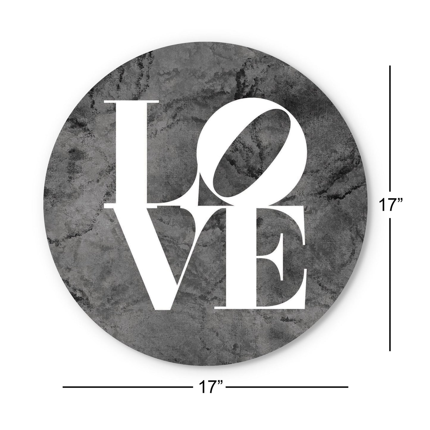 Minimalistic B&W Pennsylvania Love Dark | Wood Sign | Eaches | Min 1