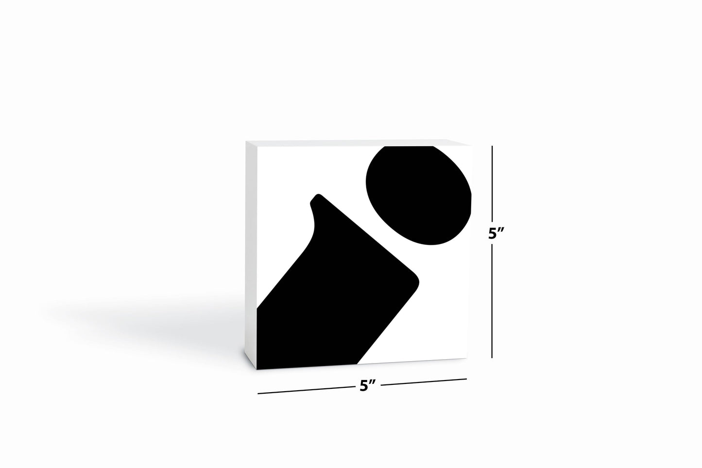 Fun Chunky Monogram I | Wood Block | Eaches | Min 4
