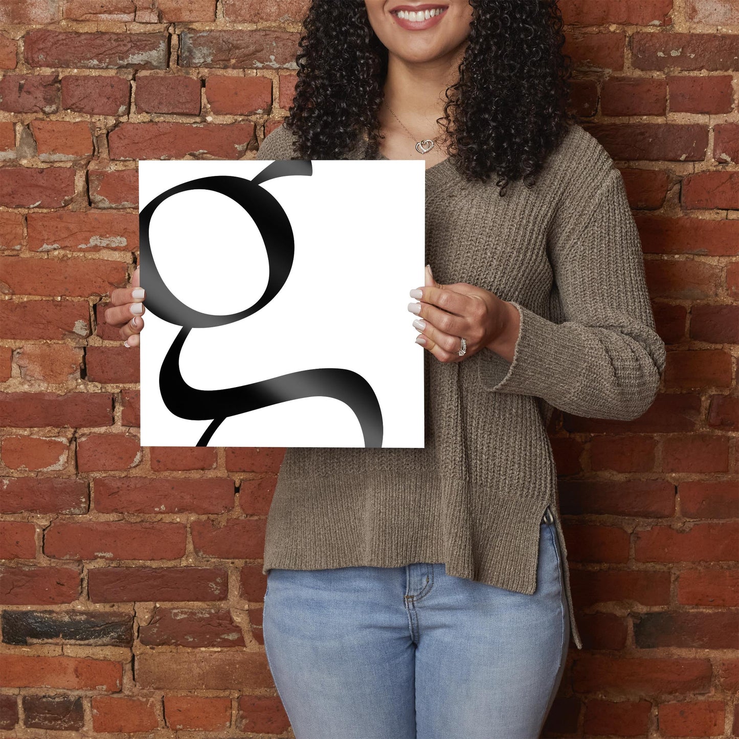 Minimal Monogram G | Hi-Def Glass Art | Eaches | Min 1