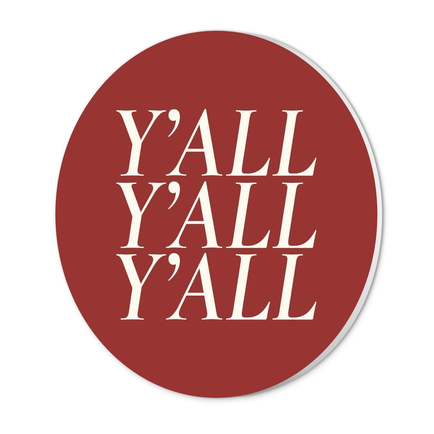 Modern Minimalist Oklahoma Yall | Wood Sign | Eaches | Min 1