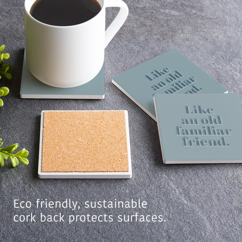 Modern Minimalist Arkansas Familiar Friend | Absorbent Coasters | Set of 4 | Min 2