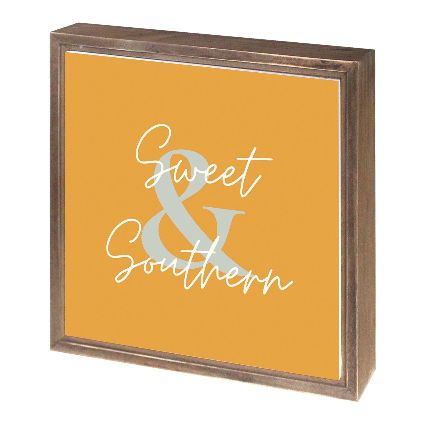 Modern Minimalist Oklahoma Sweet Southern | Wood Sign | Eaches | Min 1