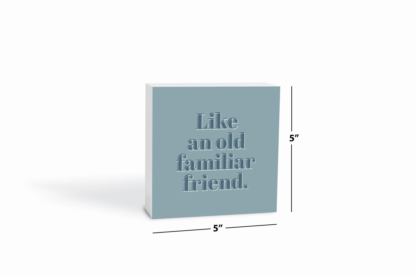 Modern Minimalist Arkansas Familiar Friend | Wood Block | Eaches | Min 4
