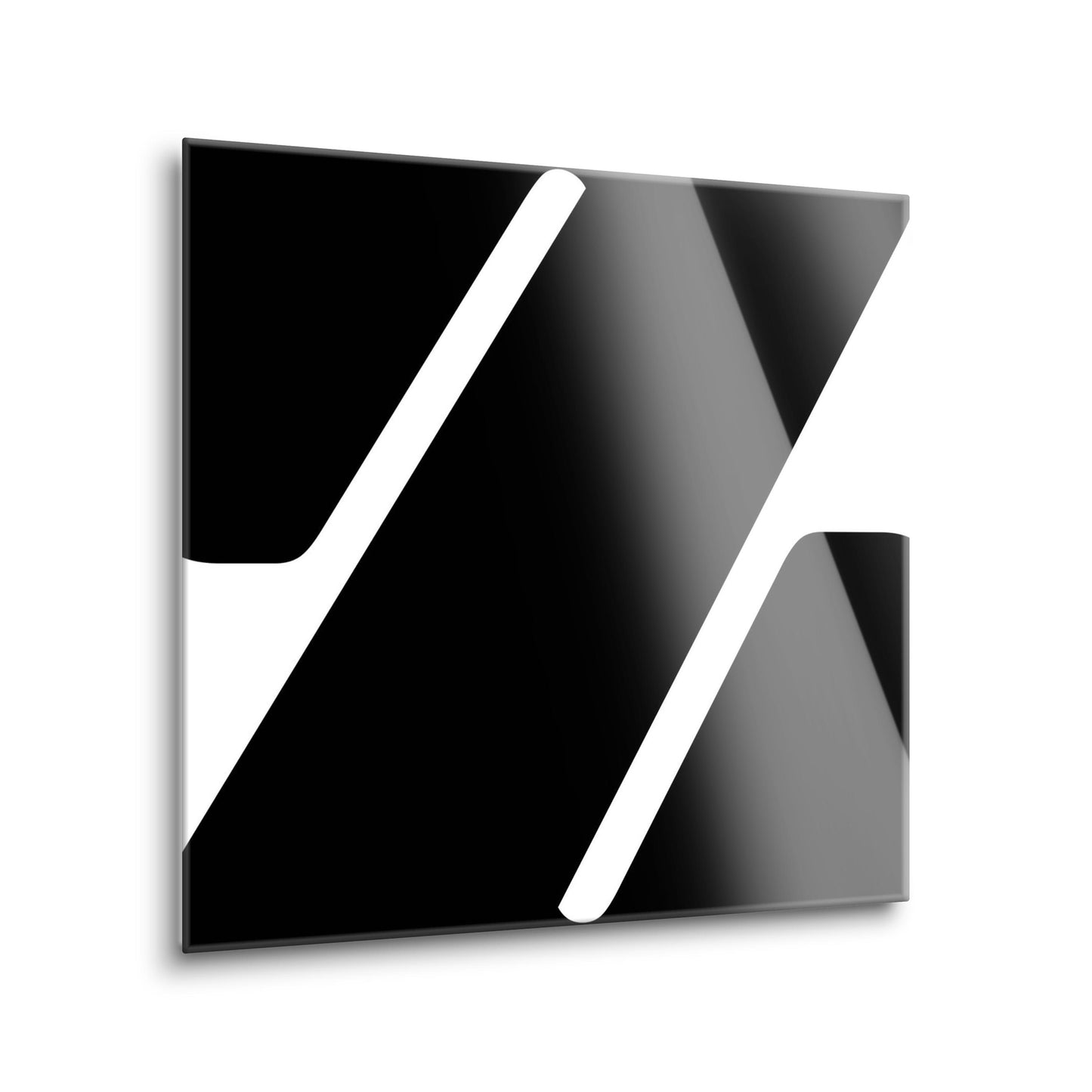 Fun Chunky Monogram Z | Hi-Def Glass Art | Eaches | Min 2