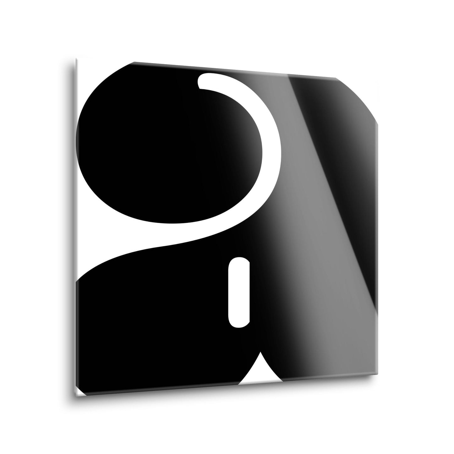 Fun Chunky Monogram A | Hi-Def Glass Art | Eaches | Min 1