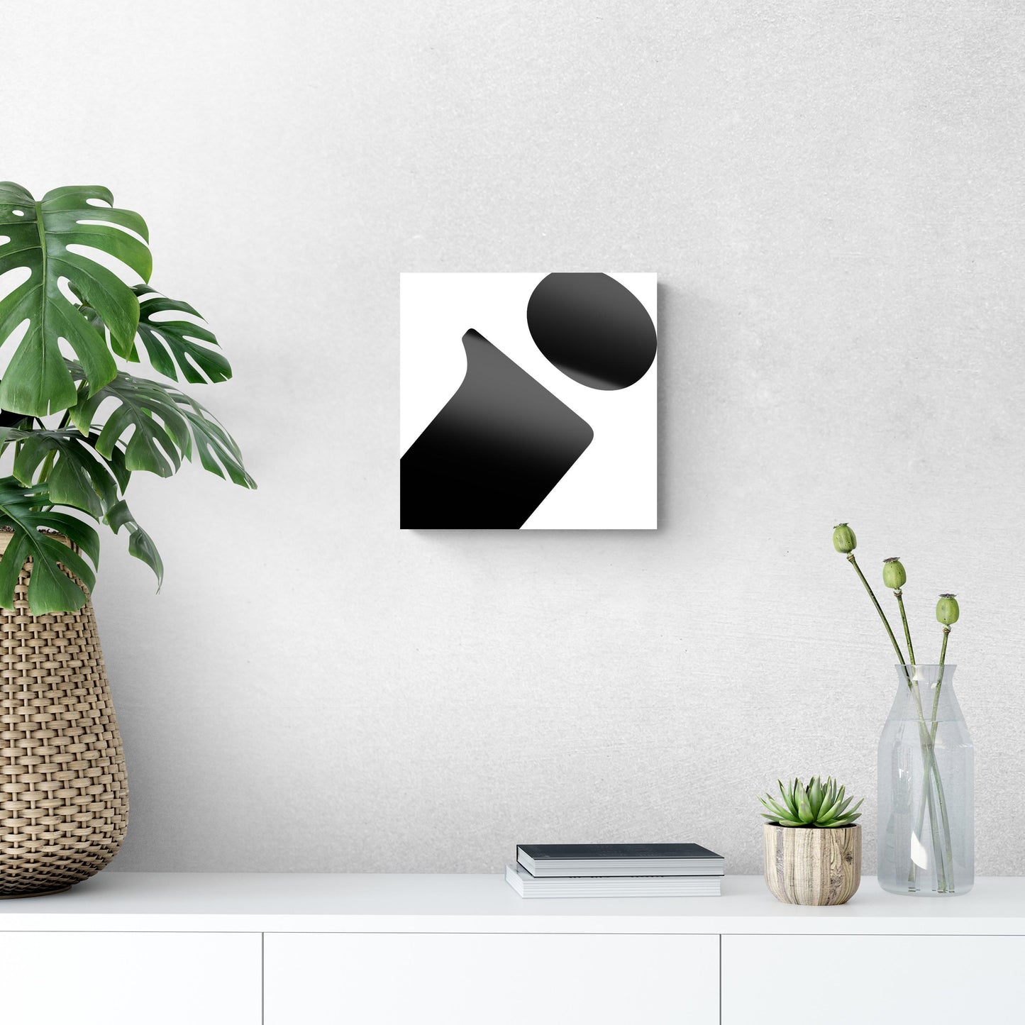Fun Chunky Monogram I | Hi-Def Glass Art | Eaches | Min 1