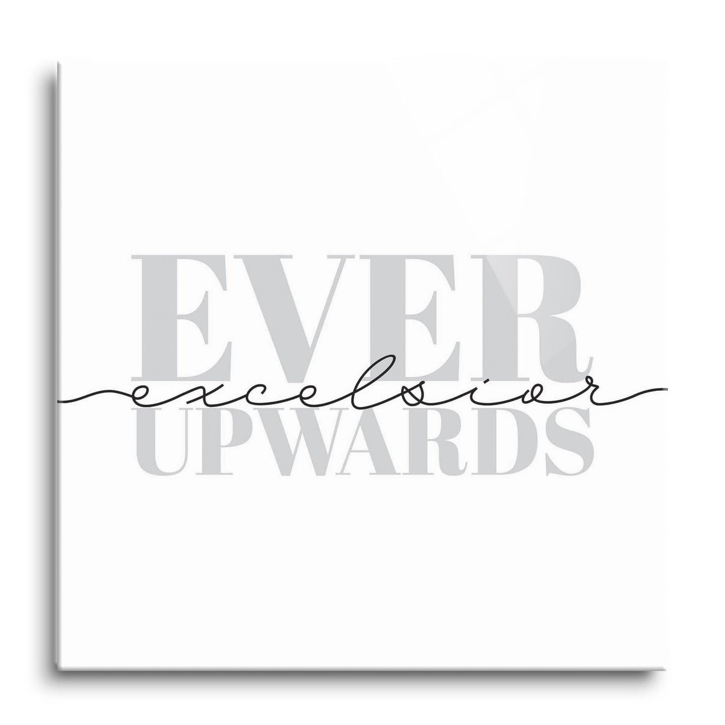 Minimalistic B&W New York Quip Excelsior | Hi-Def Glass Art | Eaches | Min 1
