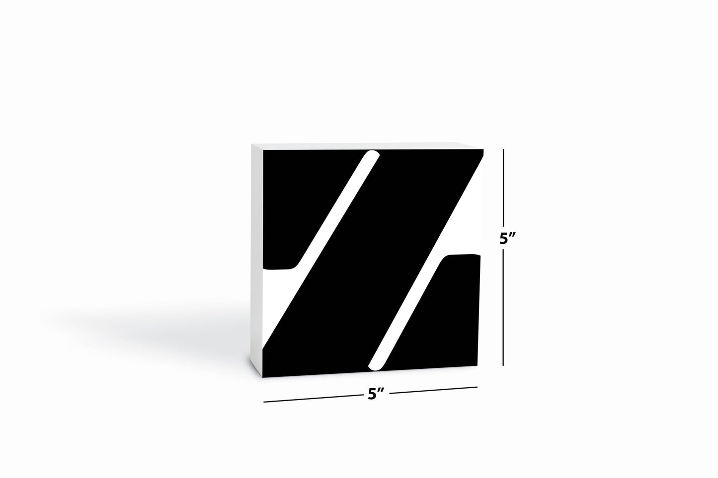 Fun Chunky Monogram Z | Wood Block | Eaches | Min 4