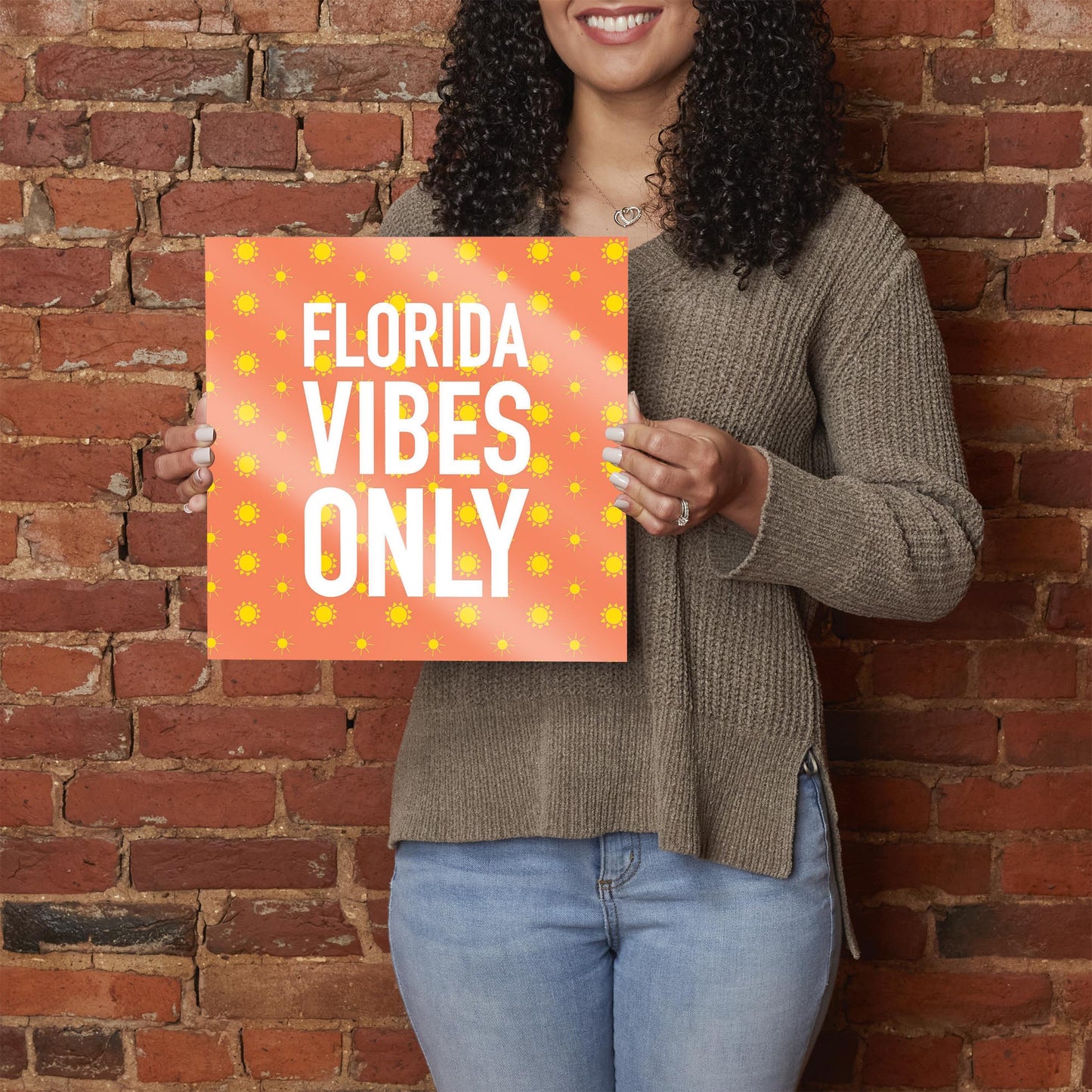 Florida Vibes Only | Hi-Def Glass Art | Eaches | Min 1