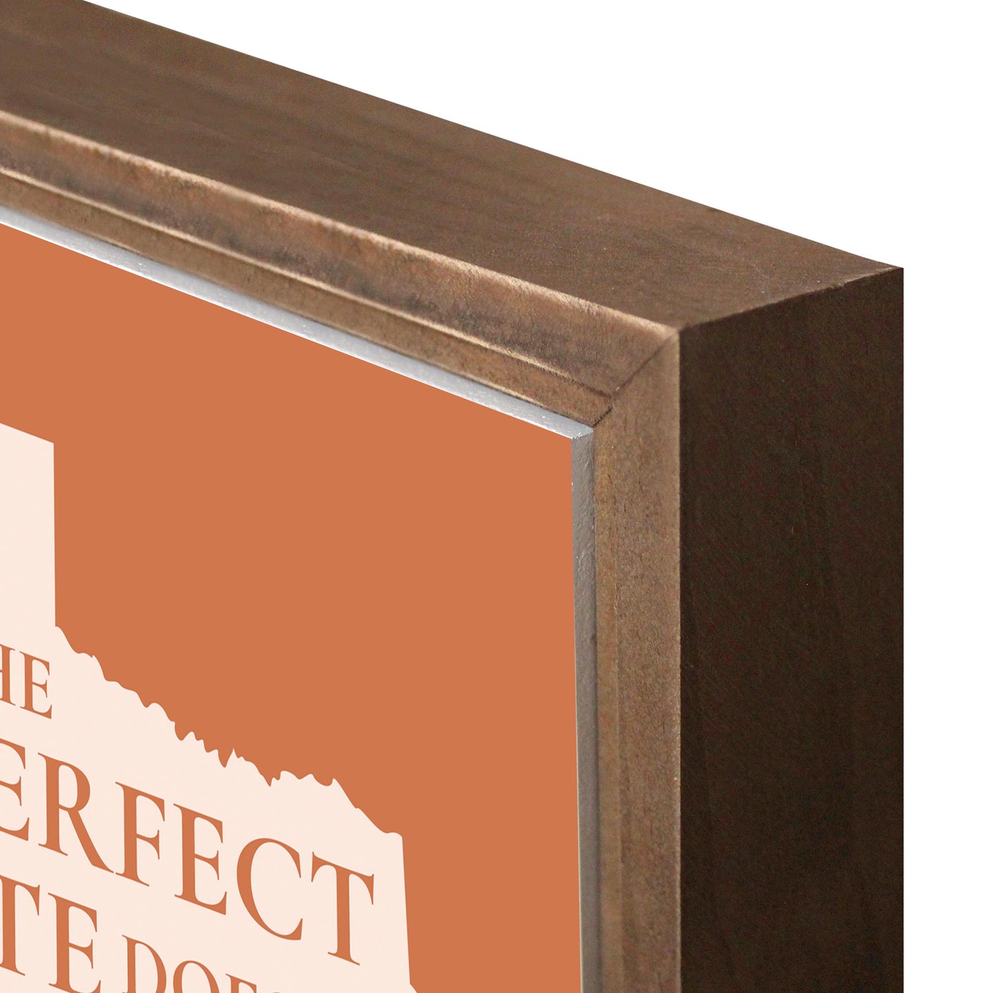 Modern Minimalist Texas The Perfect State Doesnt Exi | Wood Sign | Eaches | Min 1