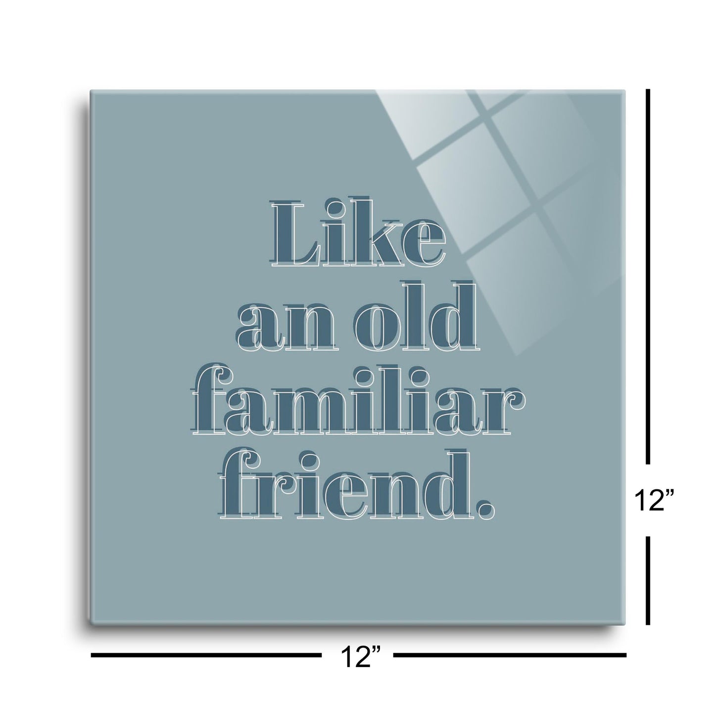 Modern Minimalist Arkansas Familiar Friend | Hi-Def Glass Art | Eaches | Min 1