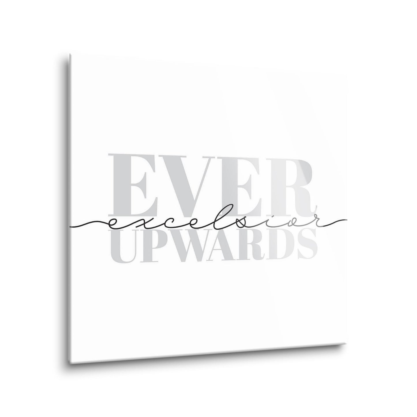 Minimalistic B&W New York Quip Excelsior | Hi-Def Glass Art | Eaches | Min 1