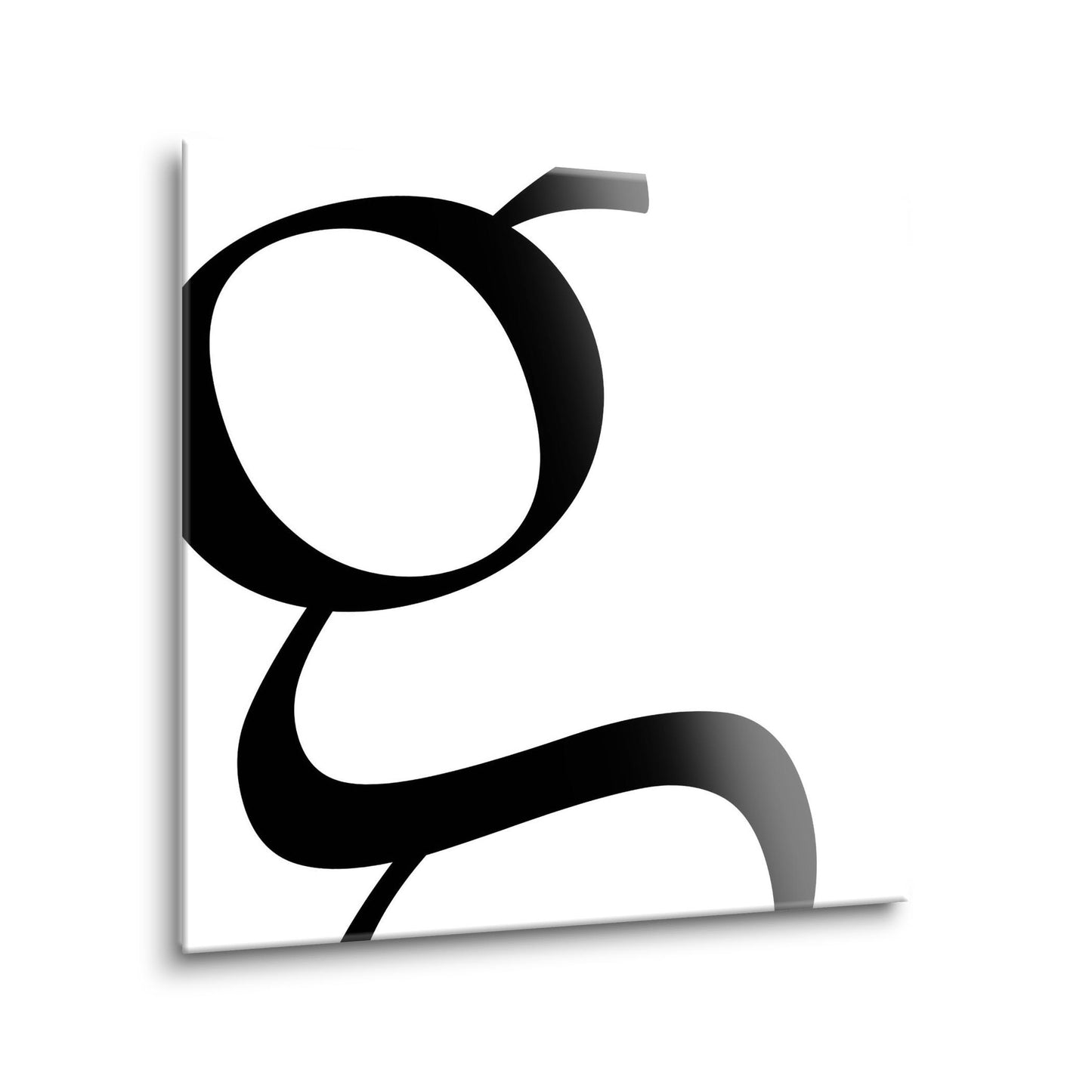 Minimal Monogram G | Hi-Def Glass Art | Eaches | Min 1