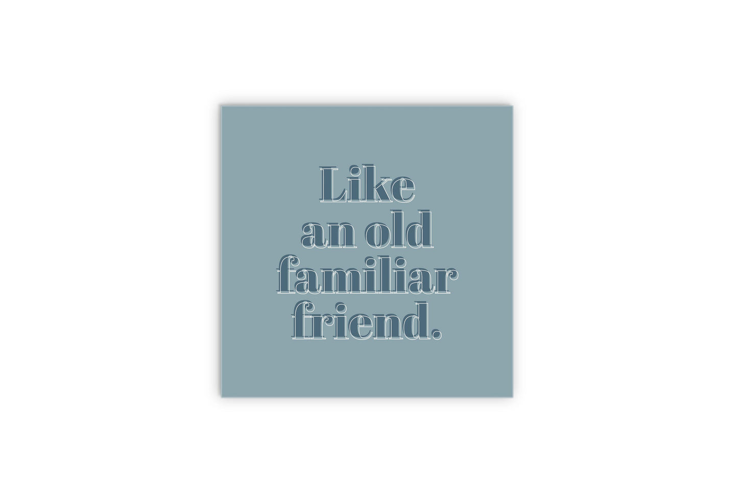 Modern Minimalist Arkansas Familiar Friend | Wood Sign | Eaches | Min 2