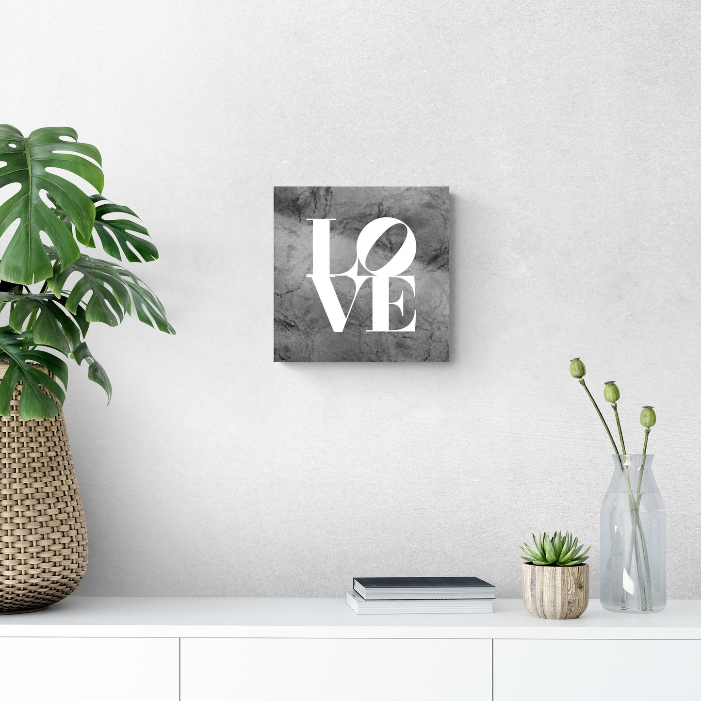 Minimalistic B&W Pennsylvania Love Dark | Hi-Def Glass Art | Eaches | Min 1