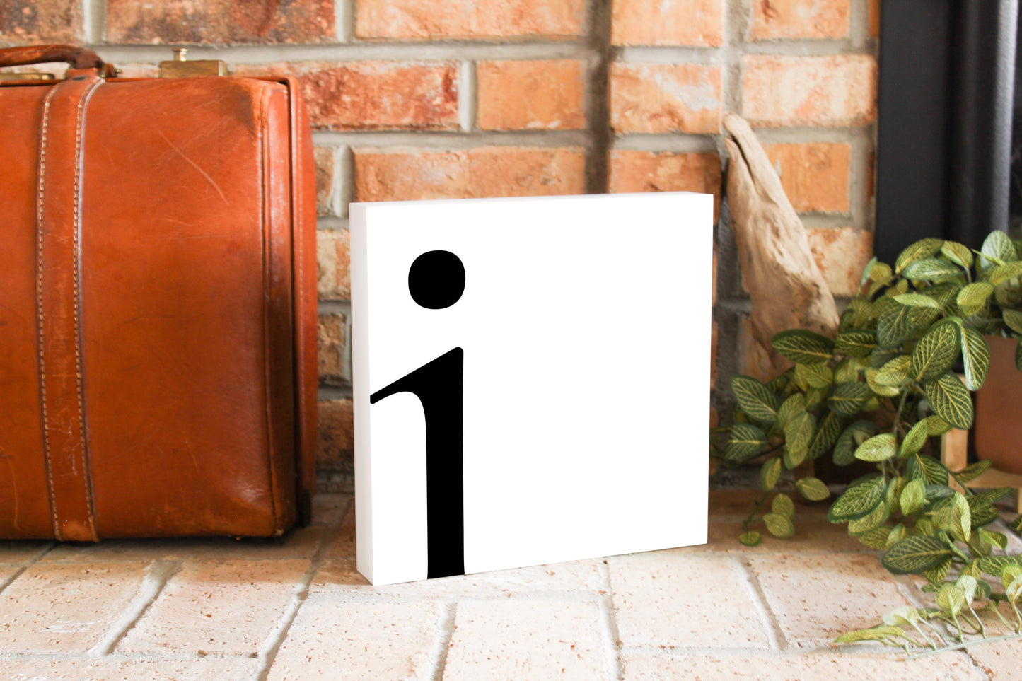 Minimal Monogram I | Wood Block | Eaches | Min 2