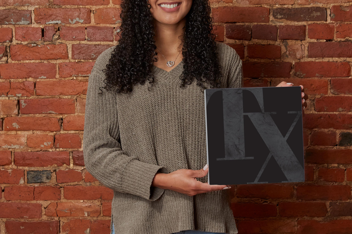 Modern Black Texas Initials | Wood Block | Eaches | Min 2