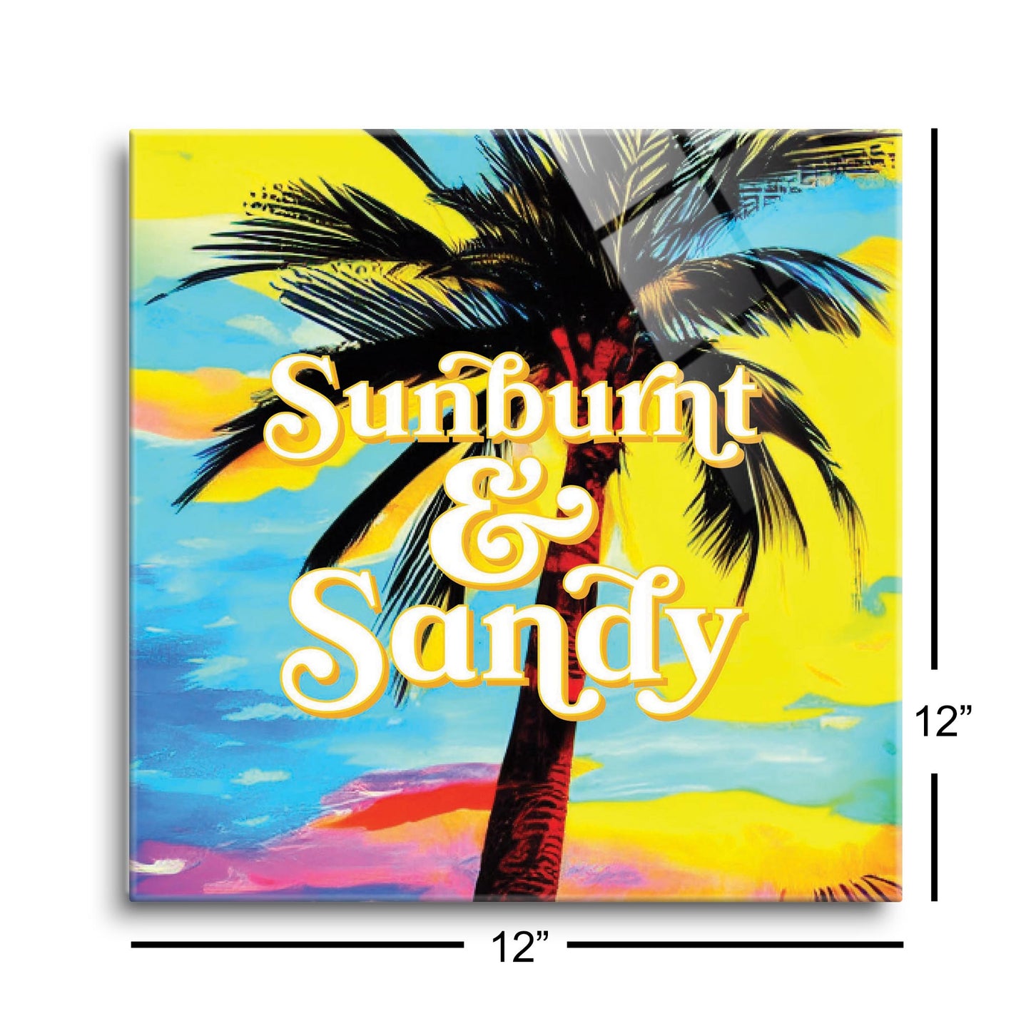 Sunburnt Sandy | Hi-Def Glass Art | Eaches | Min 1