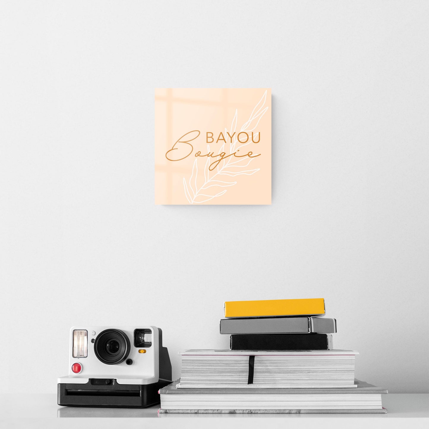 Modern Minimalist Louisiana Bayou Bougie | Hi-Def Glass Art | Eaches | Min 2