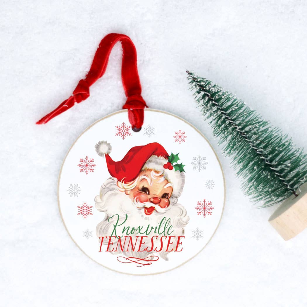 Christmas Ornaments, Custom Ornament, Santa Claus, Christmas