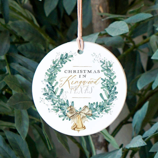 Custom Ornament, Classic Christmas , Customizable, Ornament
