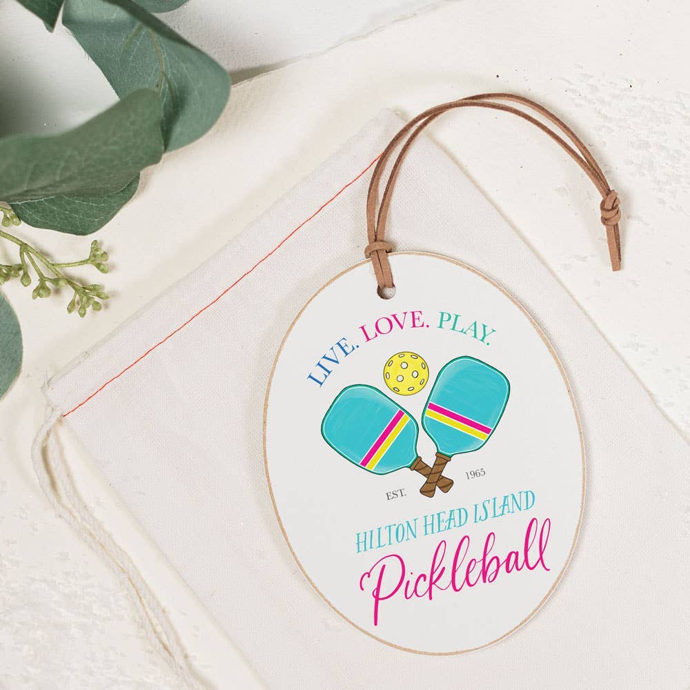 Pickleball, Custom Pickleball Ornament, Pickleball Christmas