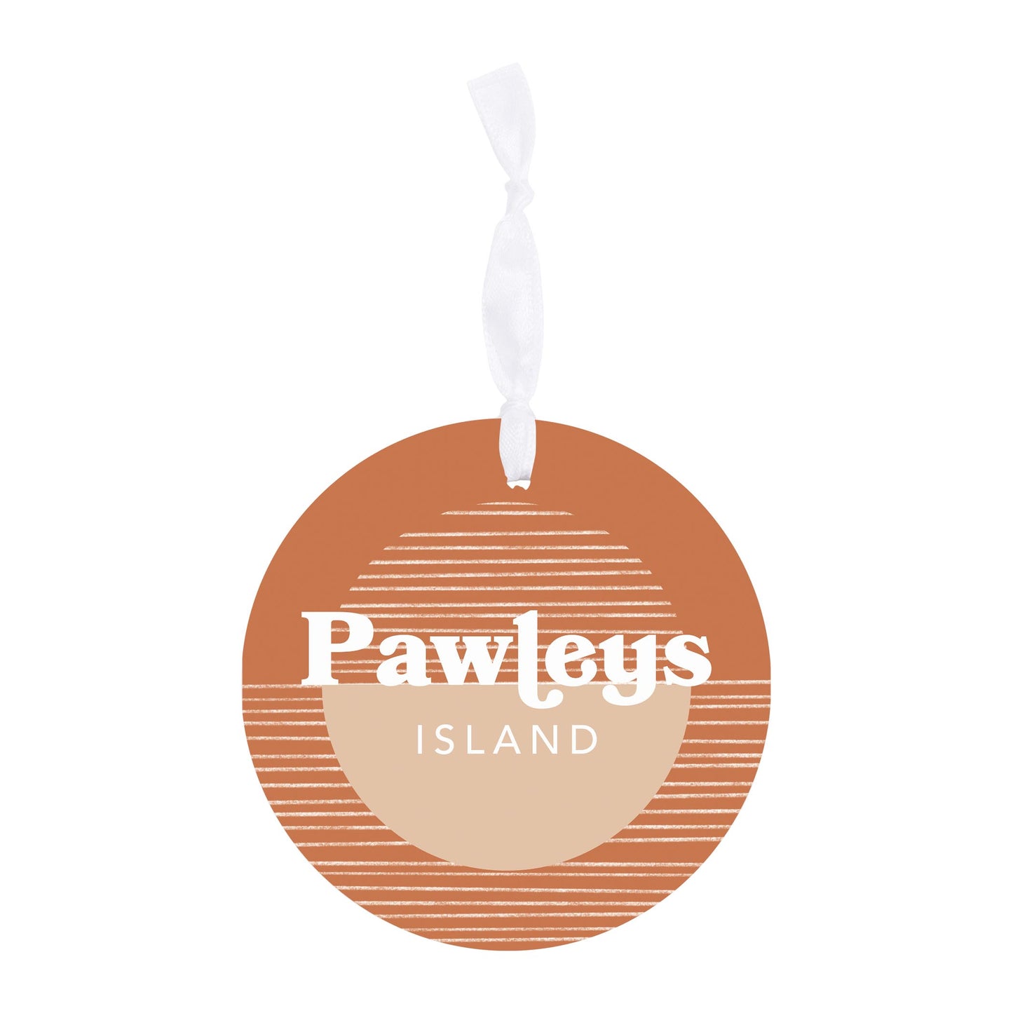 Vintage Groove Half Circle Lines Pawleys Island | 4x4