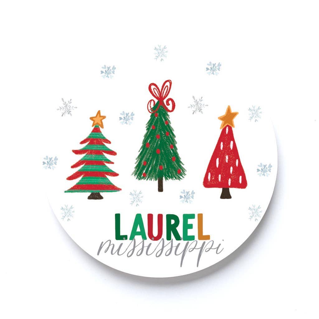 Car Coasters, Car Accessories, Christmas Decor, Custom Gift