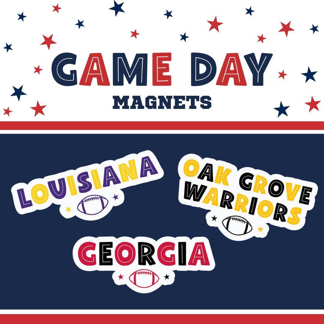 Custom Magnet, Game Day, Small Gifts, Souvenir, Sports Gifts