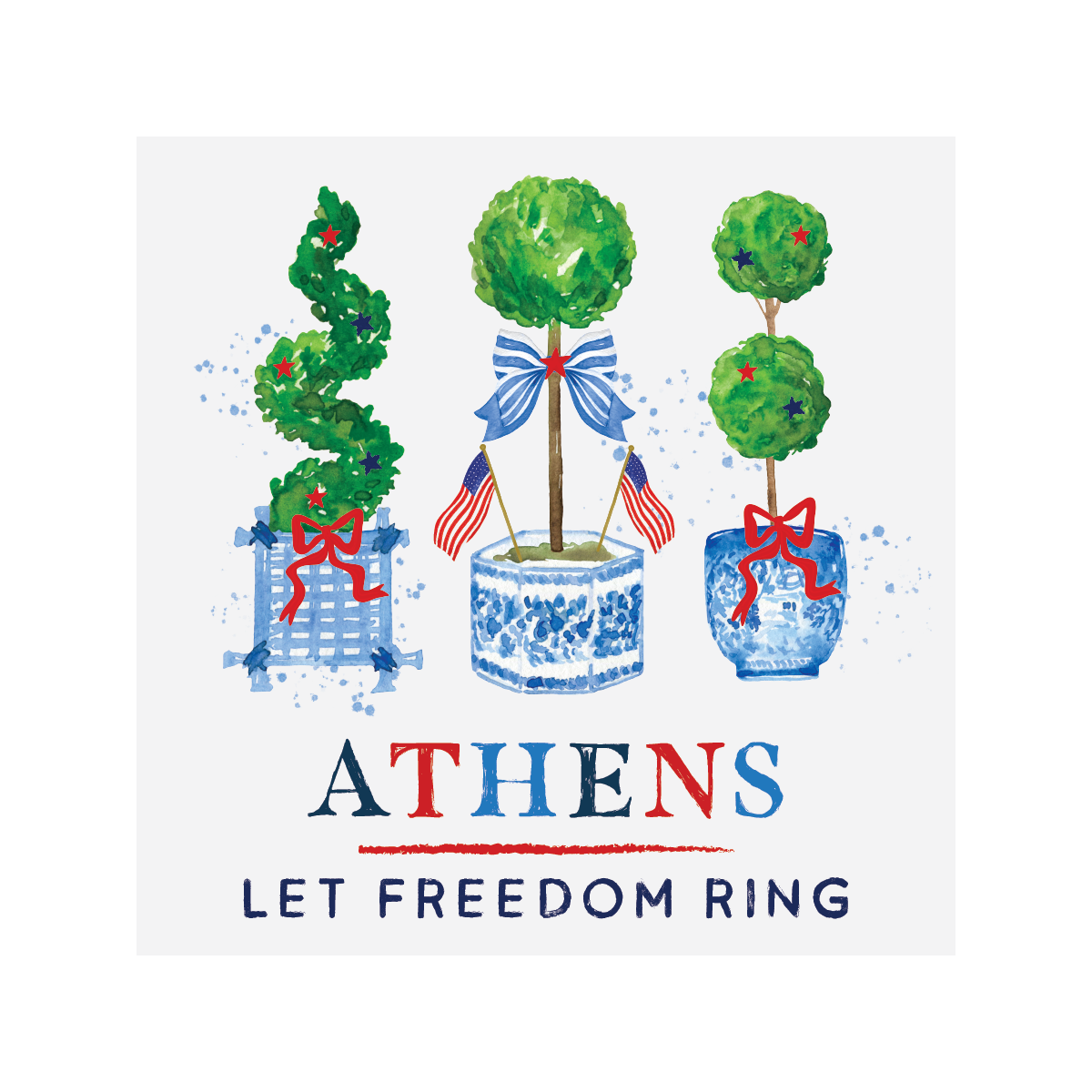 Magnet, Patriotic Souvenir, Custom City/State, Small Gifts