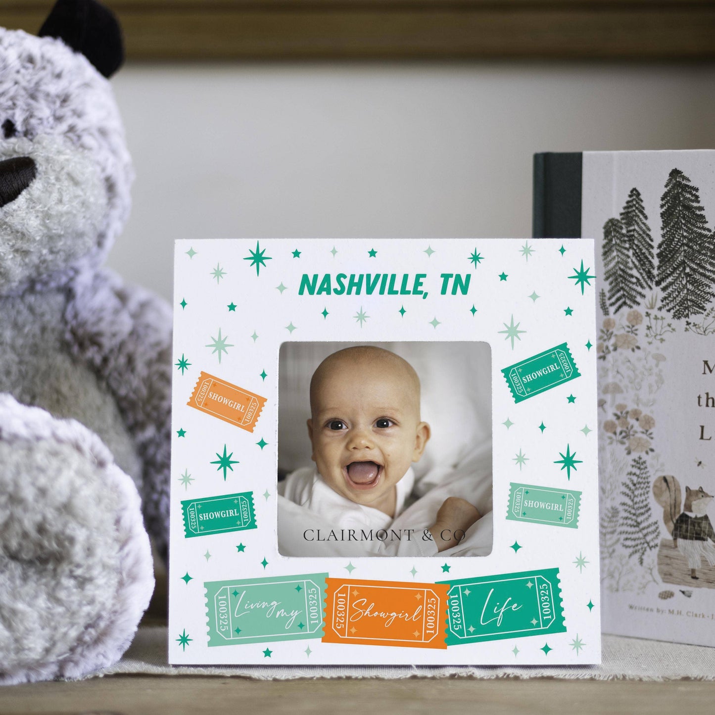 Simply Square Frame-Love+Local Showgirl