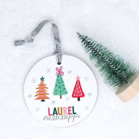 Christmas Ornaments, Christmas Decor, Wood Ornament