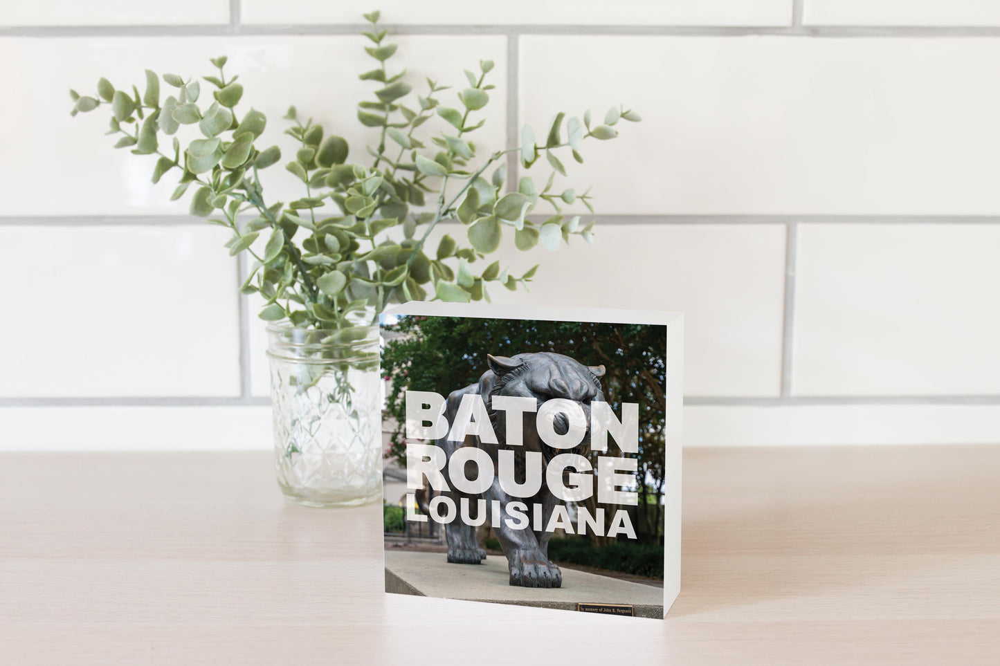 Baton Rouge Louisiana Photo | Wood Block | Eaches | Min 4