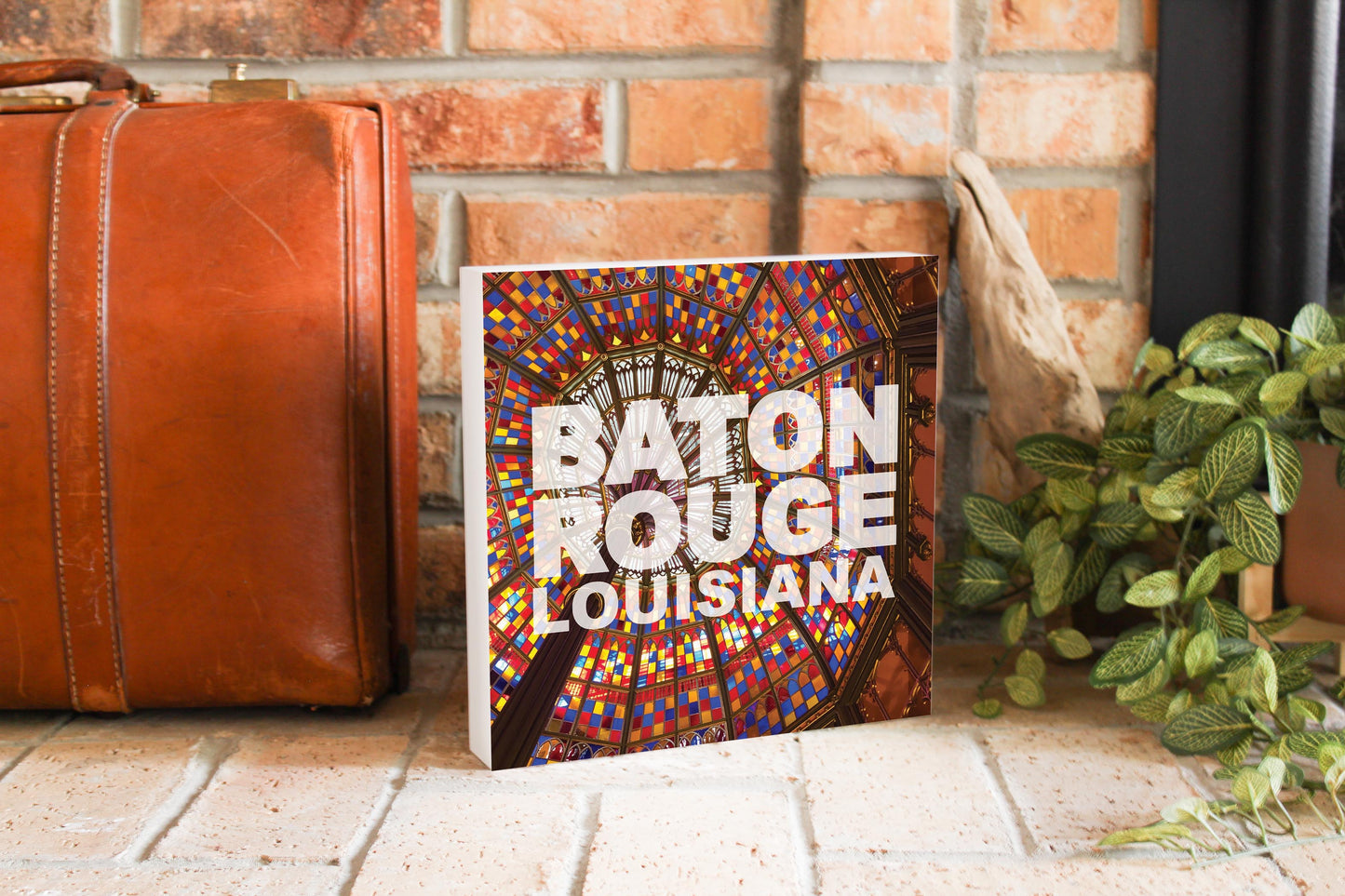 Baton Rouge Louisiana Photo | Wood Block | Eaches | Min 2