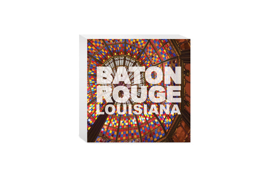 Baton Rouge Louisiana Photo | Wood Block | Eaches | Min 4