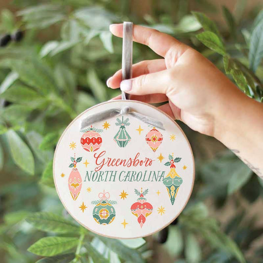 Custom Ornament, Christmas Decor, Small Gifts, Souvenir