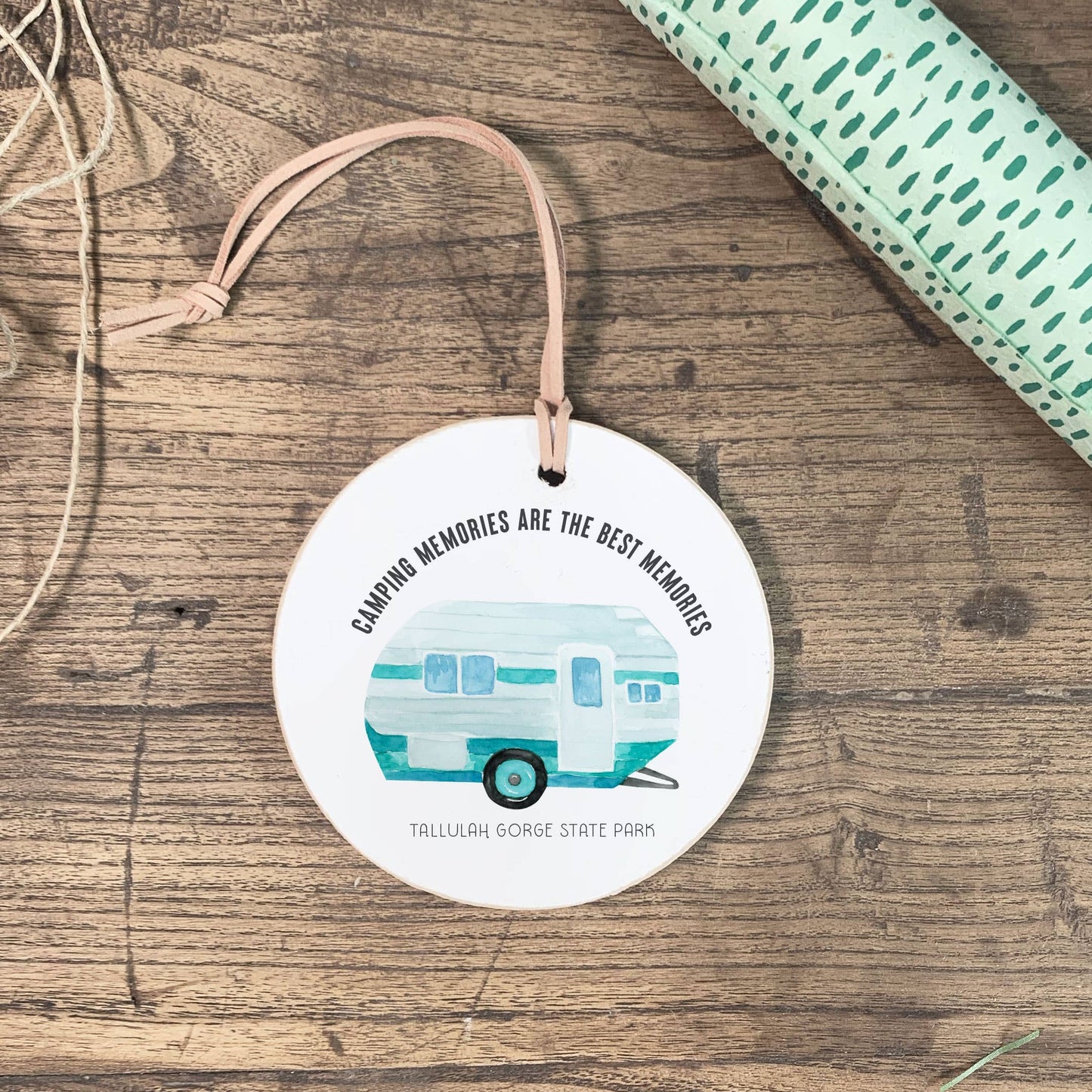 Custom Ornament, Home Town Ornament, Wooden Ornament