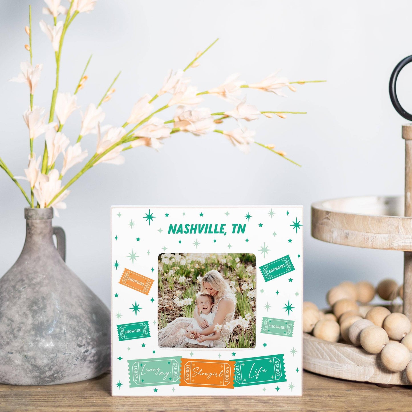 Simply Square Frame-Love+Local Showgirl