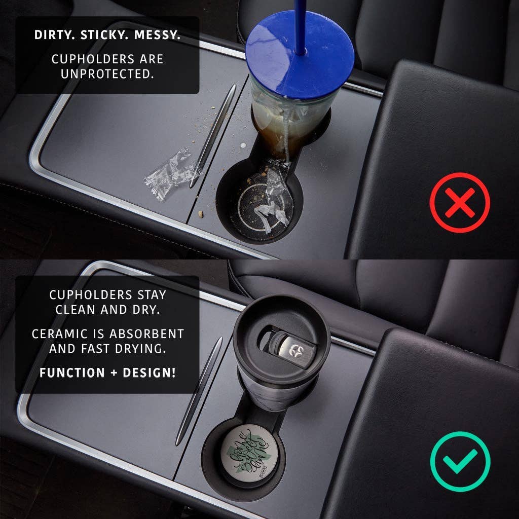 Car Coaster, Stocking Stuffer, Car Accessories, Custom Gift