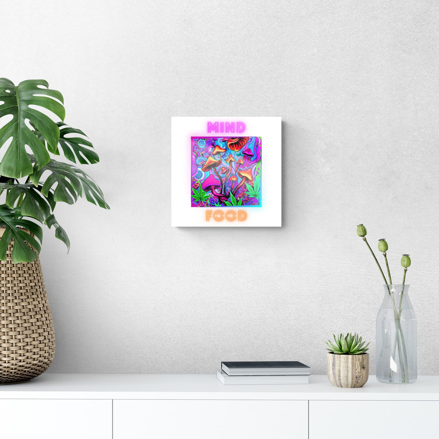 Mind Food - Mushrooms Square | 12x12
