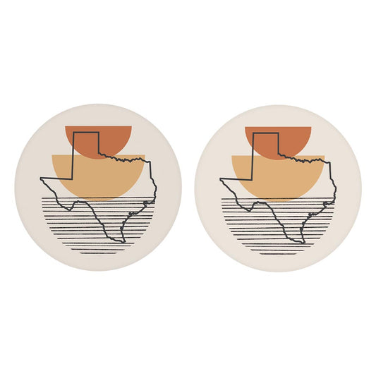 Vintage Groove Shape Stack Texas