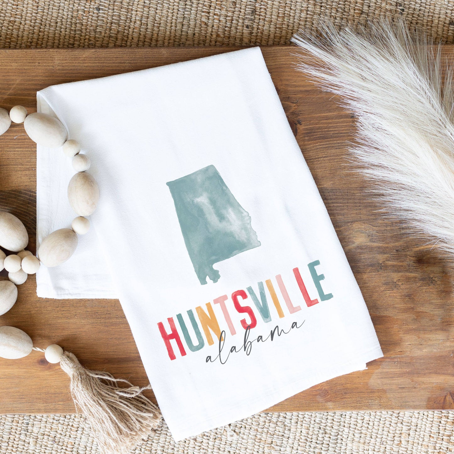 Custom State Gift Products, Tea Towel, City State and Town