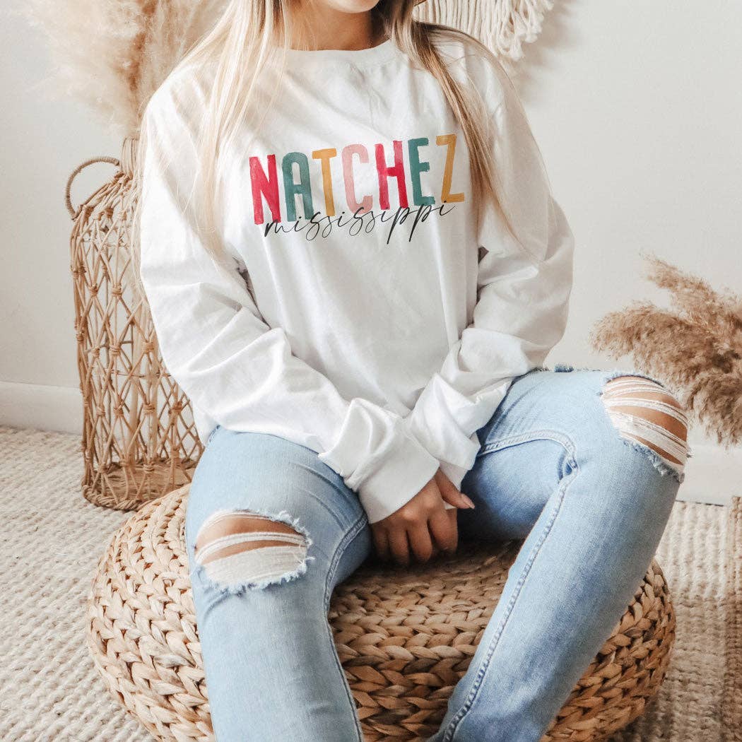 Custom City Shirt, Long Sleeve Shirt, Watercolor City, Gifts