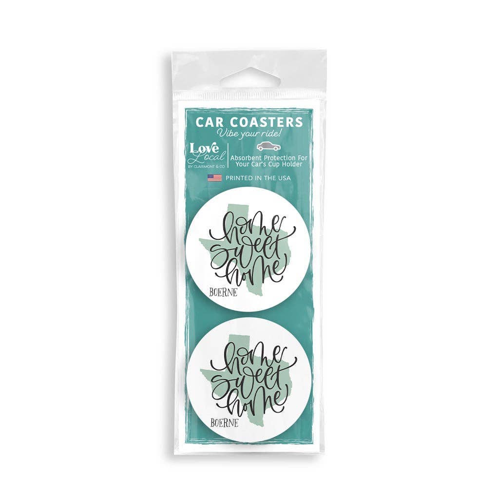 Car Coaster, Stocking Stuffer, Car Accessories, Custom Gift