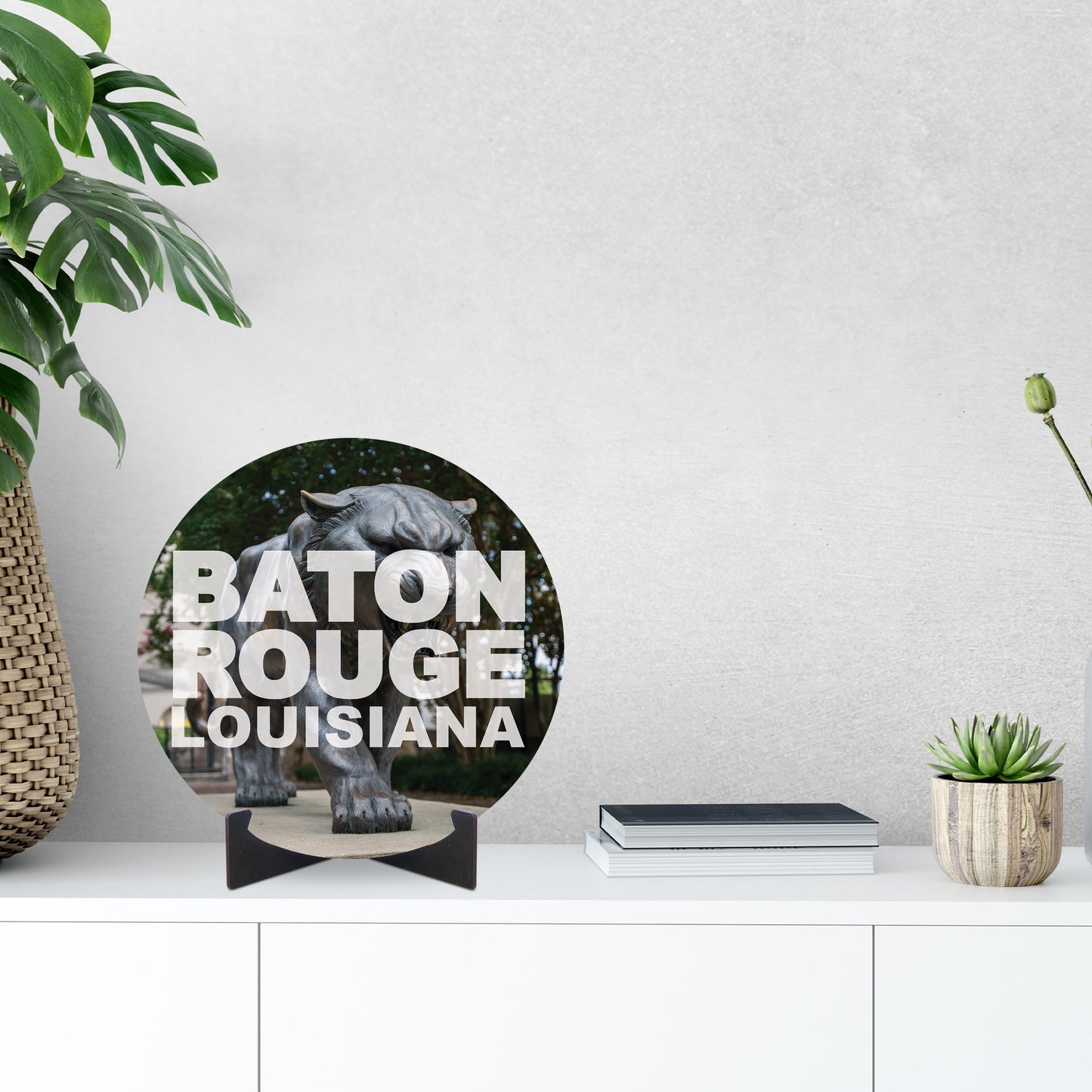 Baton Rouge Louisiana Photo | Wood Sign | Eaches | Min 1