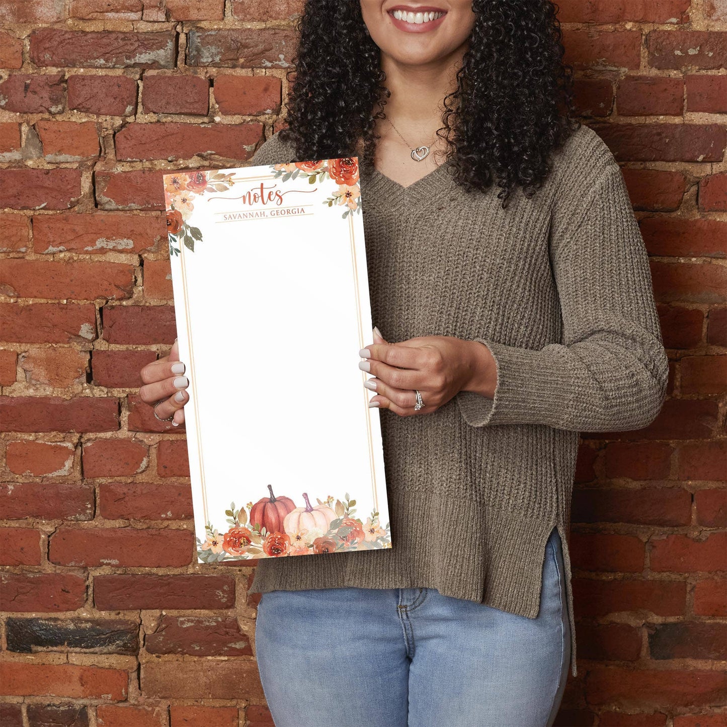 Dry Erase Glass Sign, Fall Decor, Pumpkins, Custom Name Drop