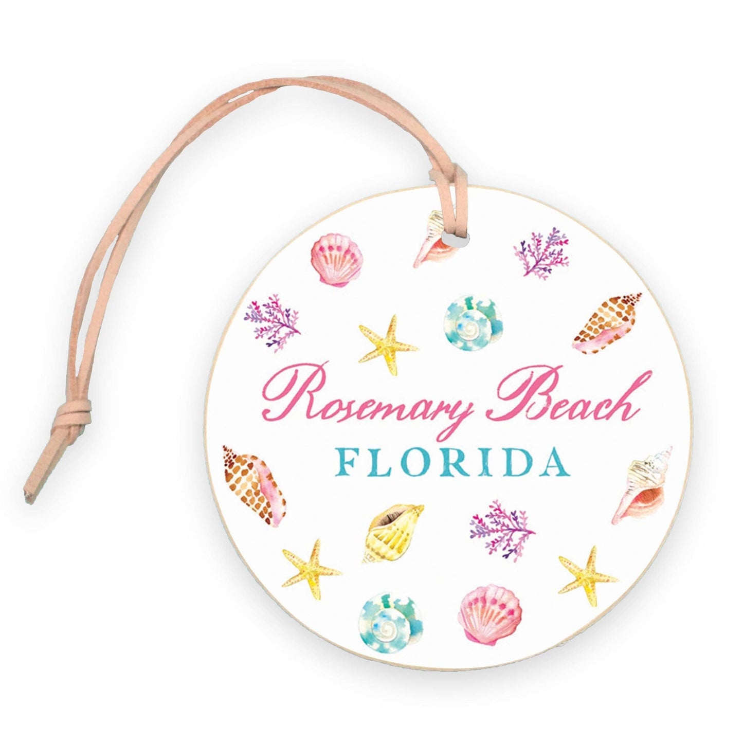 Ornament, Beach Souvenir, Custom City/State, Resort Gift