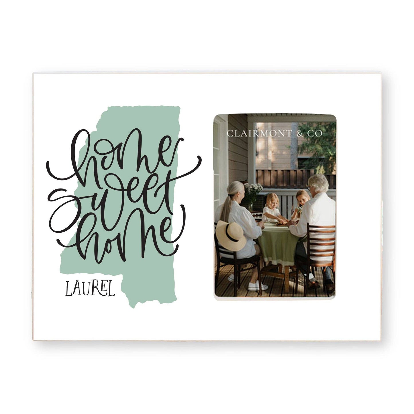 Home Sweet Home, Custom Picture Frame, Souvenir, Gift