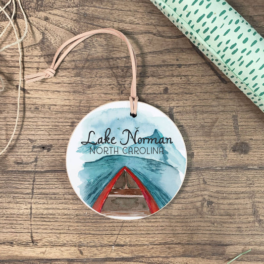 Local Custom, Custom Ornament, Home Town, Wooden Ornament